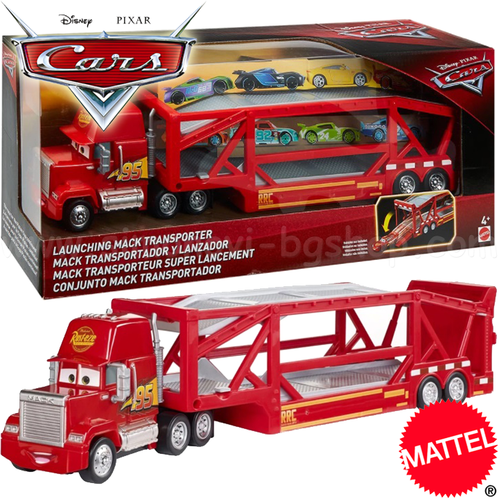 *Cars Disney  Mack Transporter FPX96