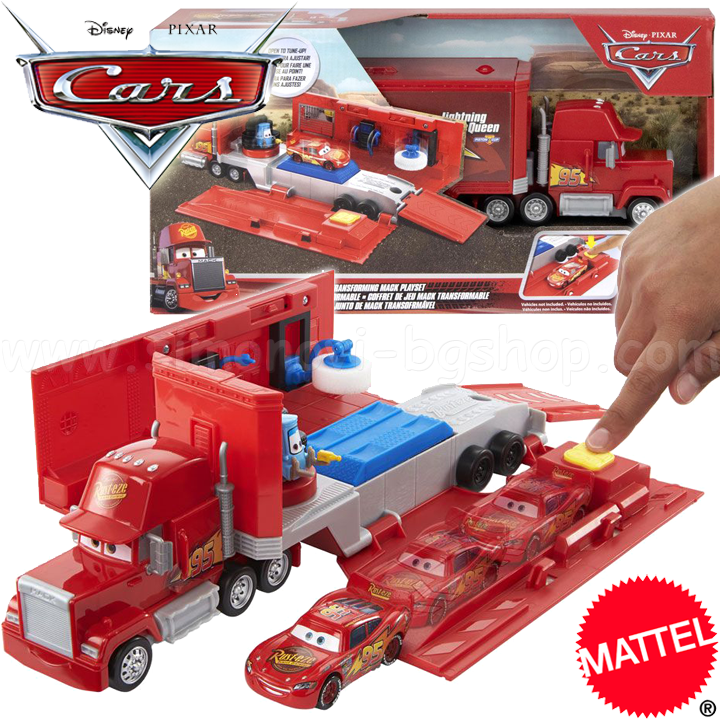 * Mașini Disney Mack Hauler HDC75 Camion transformator