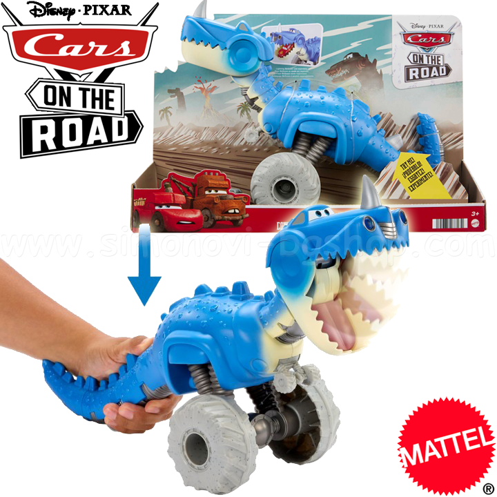 * Cars Disney On The Road    Chomp Dino