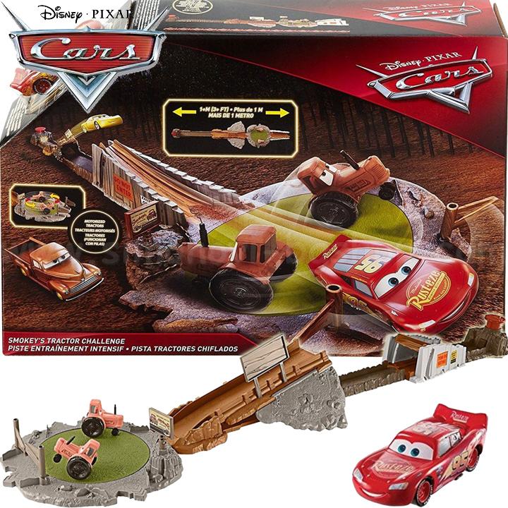 *Cars 3 Disney Писта с изстрелвачка Smokey's Tractor FLK03 *Cars 3 Disney Писта с изстрелвачка Smokey's Tractor FLK03