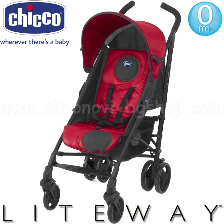 *Chicco   Lite Way Top Red Wave 60888.930