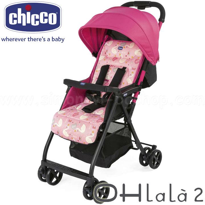 * Chicco Бебешка количка Ohlala 2 Pink Swan J0309.5