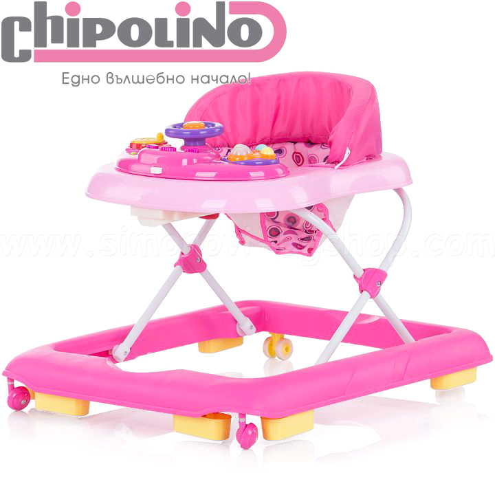 * 2020 Chipolino Career Baby Walker Pink