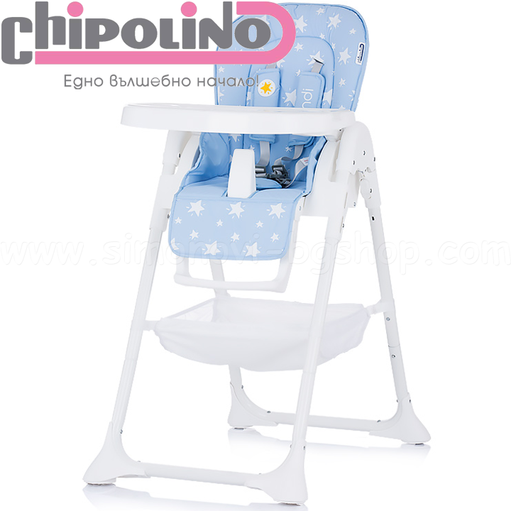 * 2020 Chipolino Dining chair "Bandi" BlueSTHBA0202BL