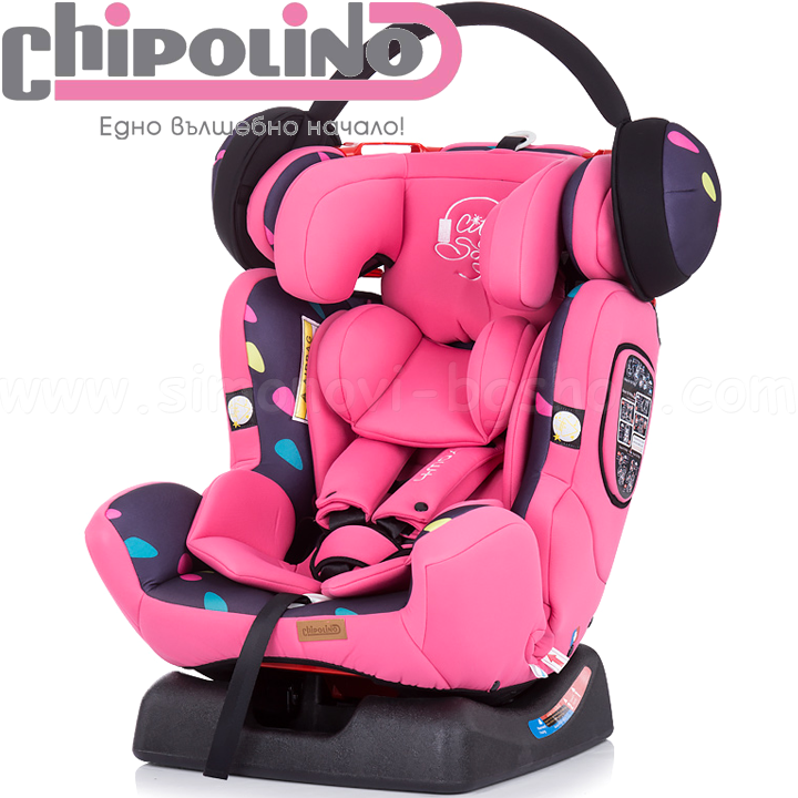 * Chipolino Car seat 4 Max (0-36kg.) Pink Girl * Chipolino Car seat 4 Max (0-36kg.) Pink Girl
