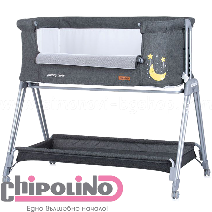 * Chipolino Playpen "Pretty Close" Anthracite KOSPR0222AT