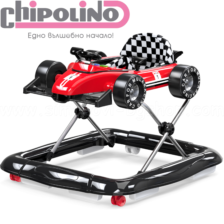 * 2022 Chipolino Baby walker "Sportivo" Red PRSP02201RE