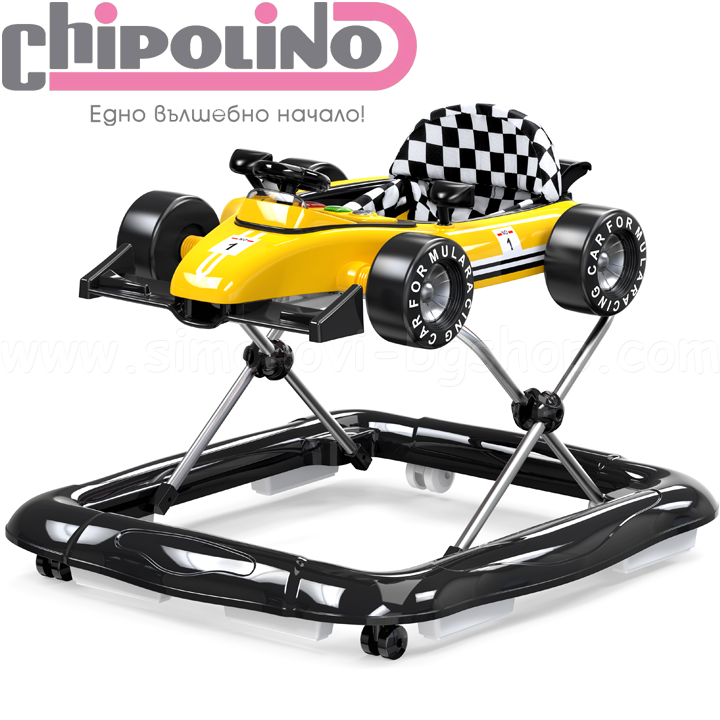 * 2022 Chipolino Baby walker "Sportivo" YellowPRSP02203YE