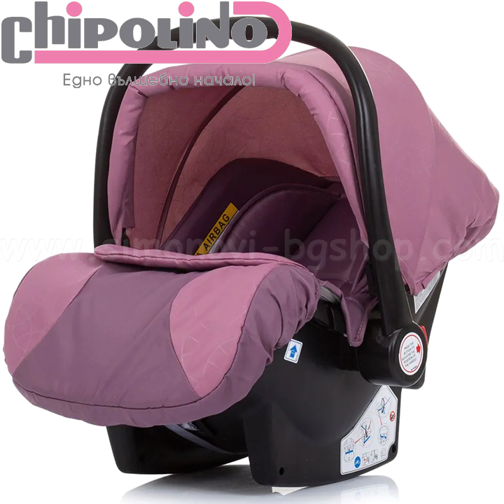 * 2023 Chipolino Car seat (0-13 kg) "Havana" Pink Water STKHA02305RW