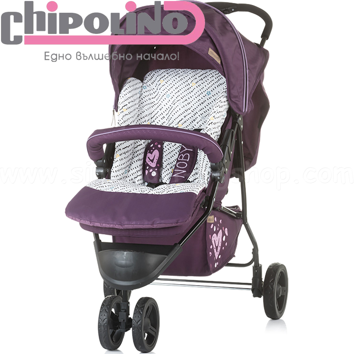 Chipolino Детска количка - триколка Ноби/ Noby Ametyst LKNB01903AM Chipolino Детска количка - триколка Ноби/ Noby Ametyst LKNB01903AM