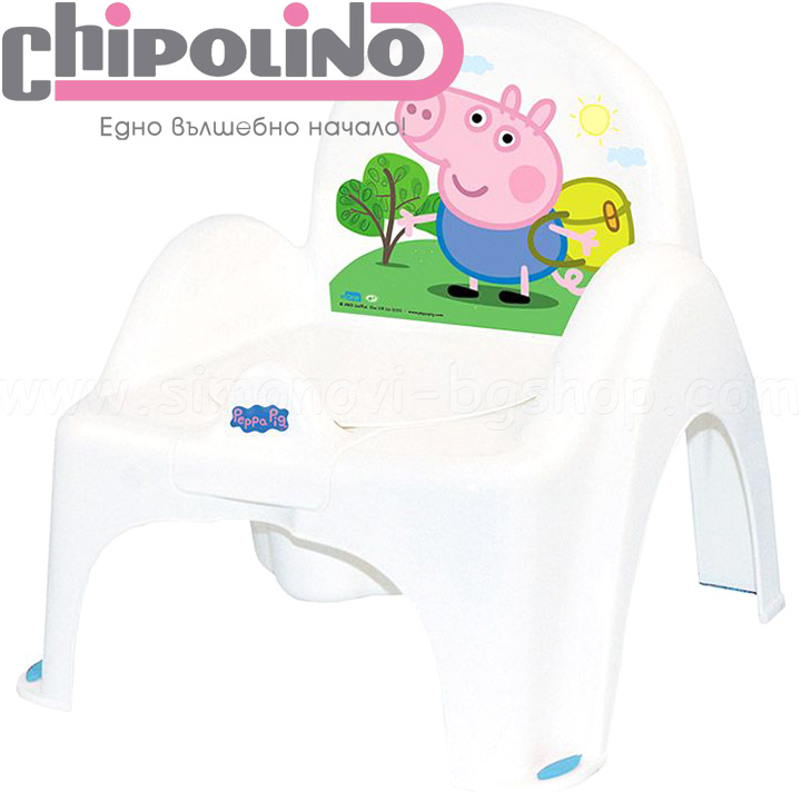 Chipolino Бебешко гърне - столче Peppa Pig Tega Baby GS018PP01BW Chipolino Бебешко гърне - столче Peppa Pig Tega Baby GS018PP01BW