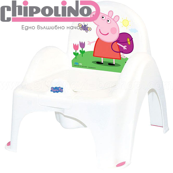 Chipolino Бебешко гърне - столче Peppa Pig Tega Baby Pink GS018PP02PW Chipolino Бебешко гърне - столче Peppa Pig Tega Baby Pink GS018PP02PW
