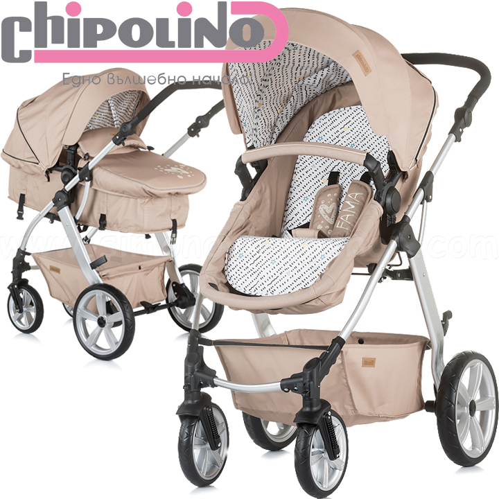 Chipolino Комбинирана количка Фама/ Fama 2 в 1 Caramel KKFA11904CA Chipolino Комбинирана количка Фама/ Fama 2 в 1 Caramel KKFA11904CA