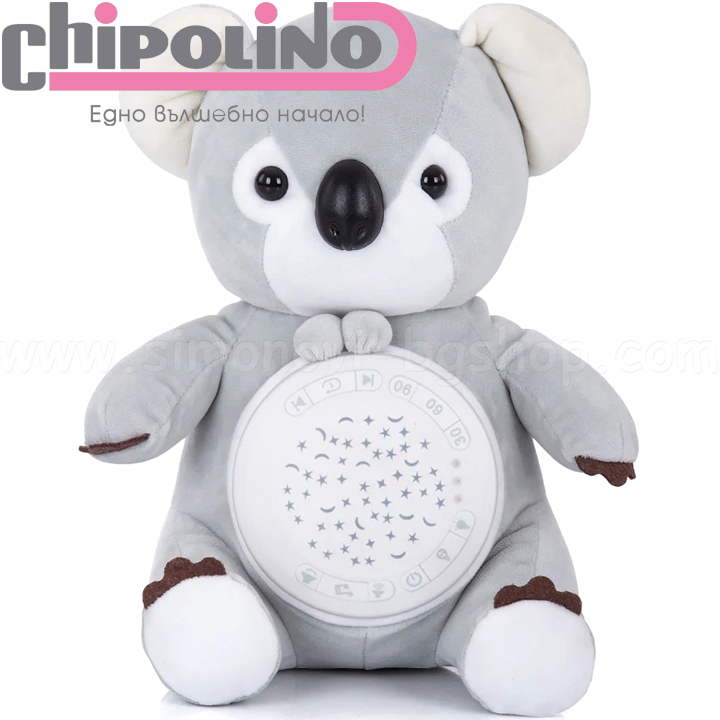 2020 Chipolino Musical plush toy with projector PIL02001KOAL