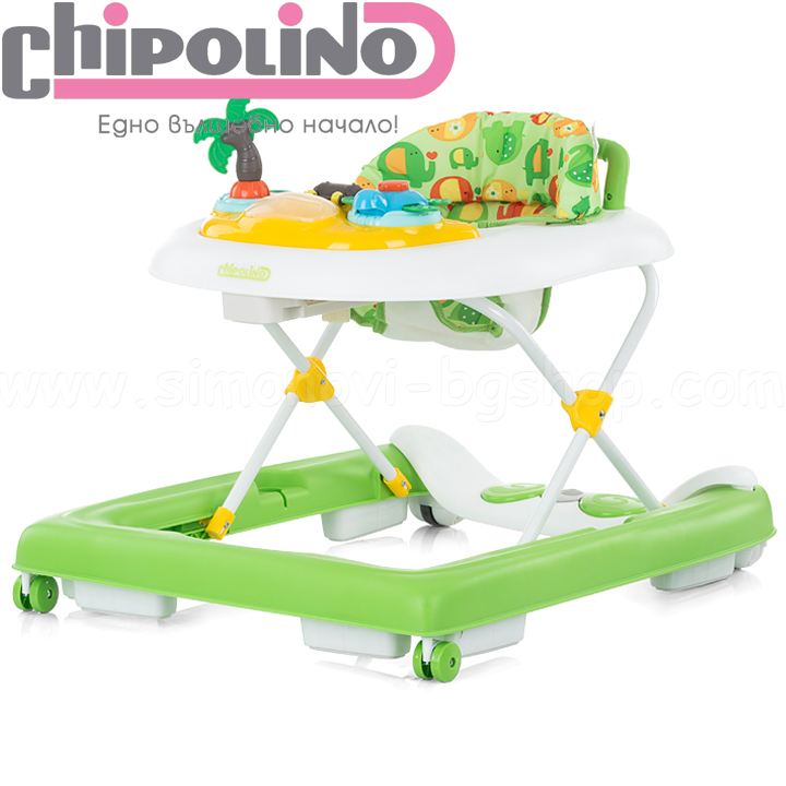 *2019 Chipolino Бебешка проходилка 3 в 1 "Джоли" Jolly Lime Elephants *2019 Chipolino Бебешка проходилка 3 в 1 "Джоли" Jolly Lime Elephants