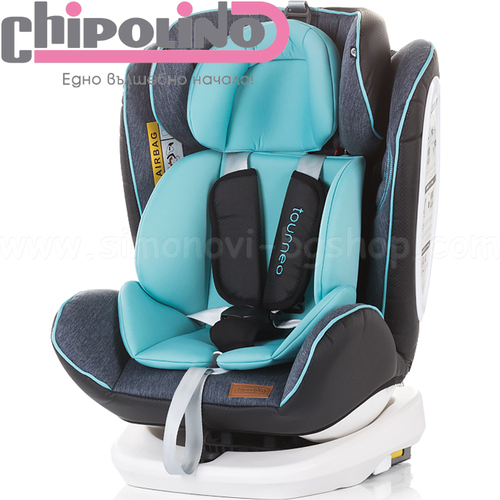 Chipolino Стол за кола Турнео/ Tourneo 360 ISOFIX 0-36kg. Sky Blue STKTOU191SK Chipolino Стол за кола Турнео/ Tourneo 360 ISOFIX 0-36kg. Sky Blue STKTOU191SK