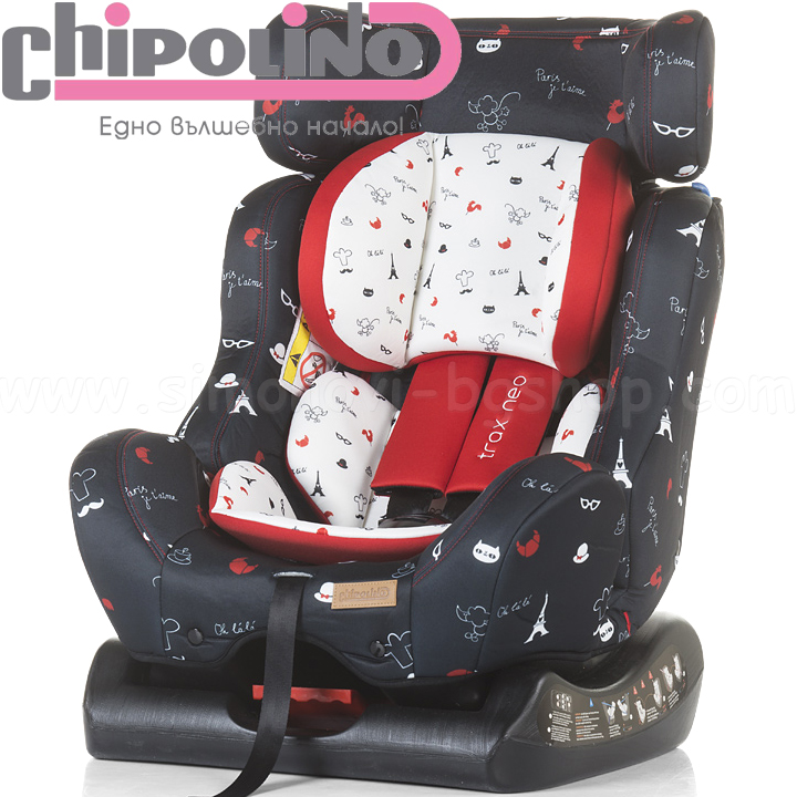 Chipolino Столче за кола (0-25кг) Trax/Тракс Neo Paris Chipolino Столче за кола (0-25кг) Trax/Тракс Neo Paris