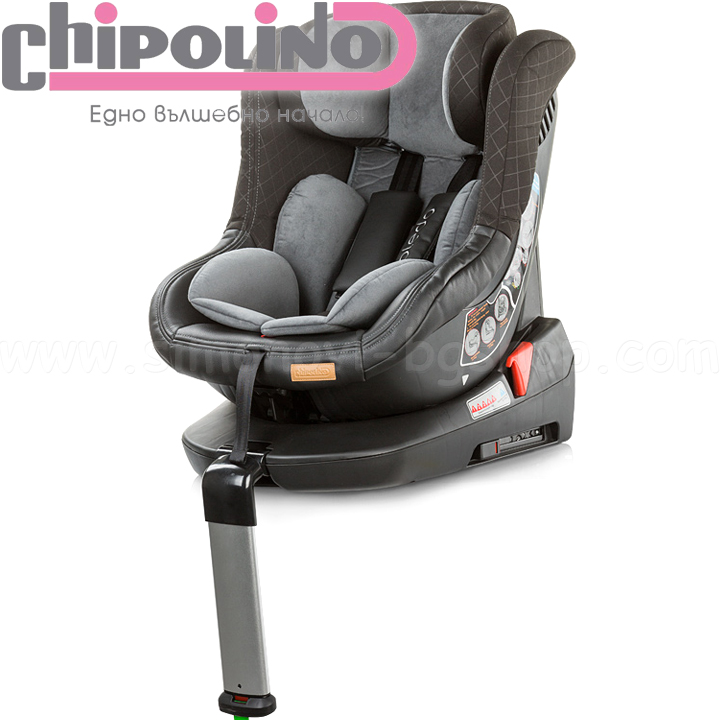 Chipolino Стол за кола Toledo ISOFIX 0-18kg. със сенник Ash STKTO0182AS Chipolino Стол за кола Toledo ISOFIX 0-18kg. със сенник Ash STKTO0182AS