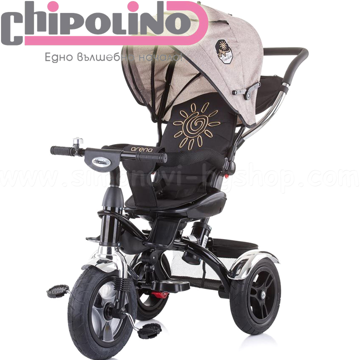 Chipolino Триколка 360° със сенник Арена Лате TRKAR02103LA Chipolino Триколка 360° със сенник Арена Лате TRKAR02103LA