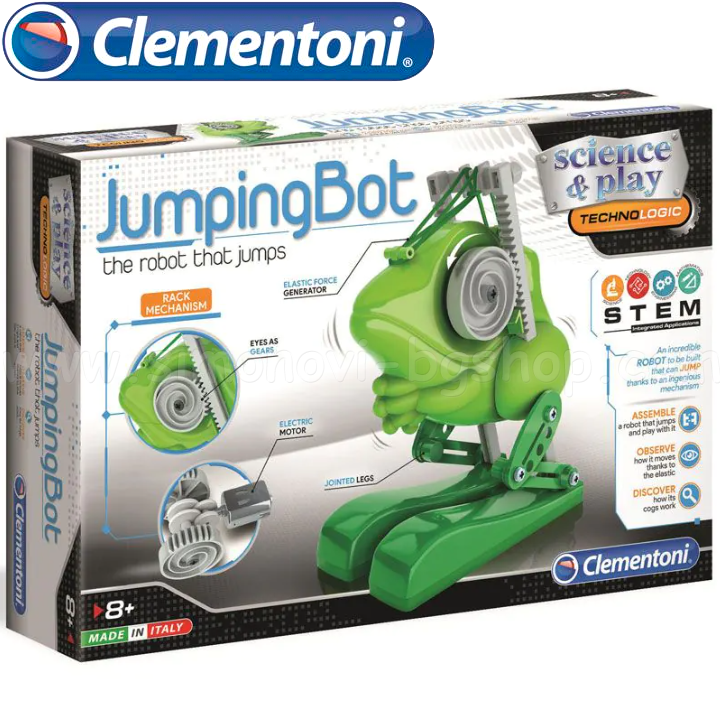 * Clementoni Science & Play JUMPINGBOT 17372