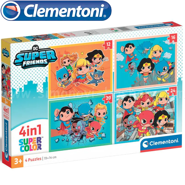 * Clementoni   DC Comics Super Friends 4121520