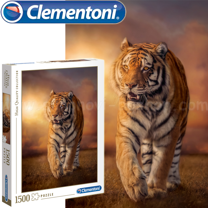 *Clementoni High Quality Collection  1500. "Tiger" 31806