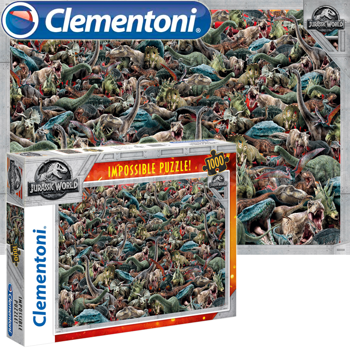 *Clementoni High Quality Collection Пъзел 1000ч. "Jurassic World Imsossible" 394 *Clementoni High Quality Collection Пъзел 1000ч. "Jurassic World Imsossible" 394
