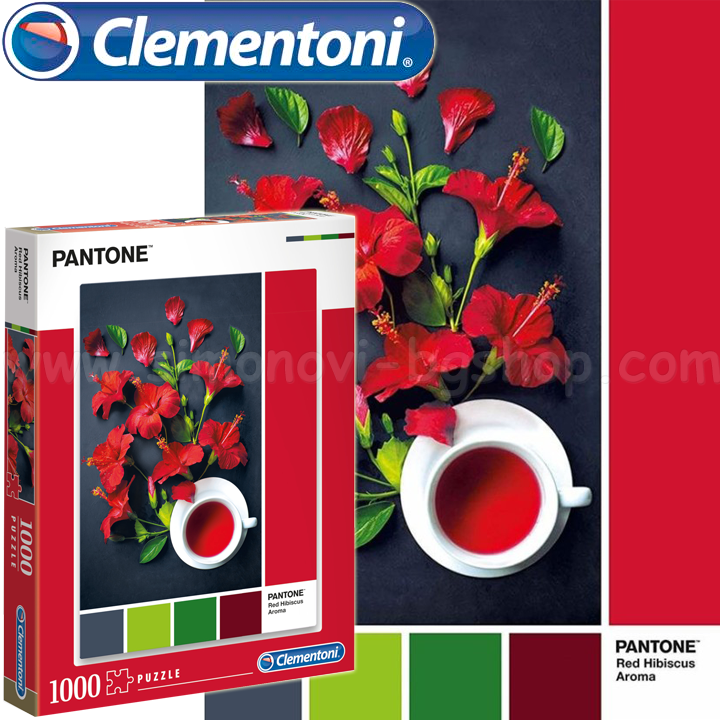 *Clementoni Pantone Пъзел 1000ч. "Goji Berry" 39494 *Clementoni Pantone Пъзел 1000ч. "Goji Berry" 39494
