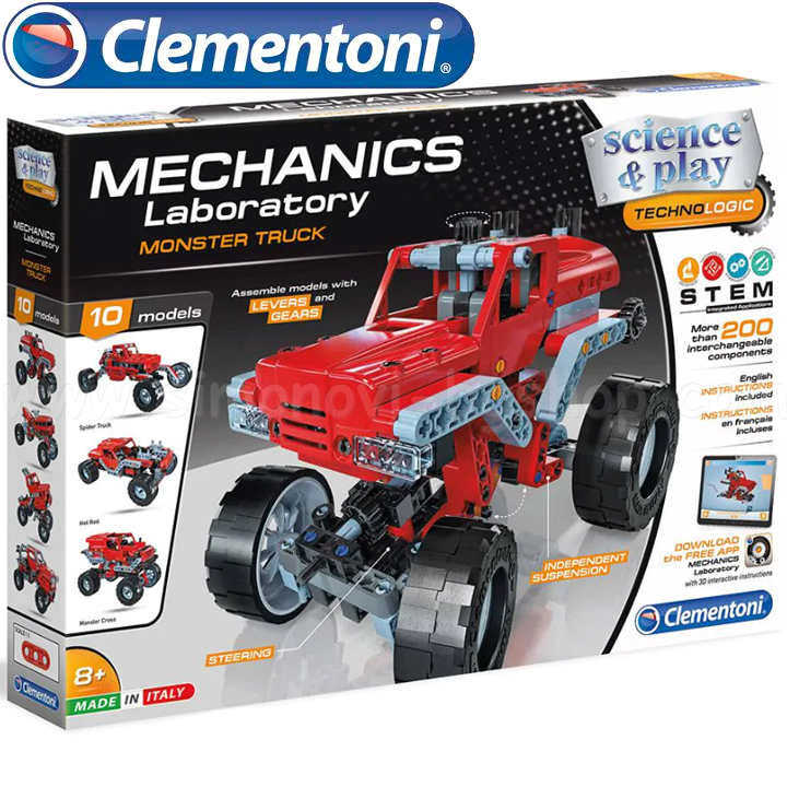 * Clementoni Science & Play   MONSTER 200. 75038