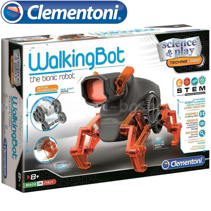 * Clementoni Science & Play    Walking Bot75039