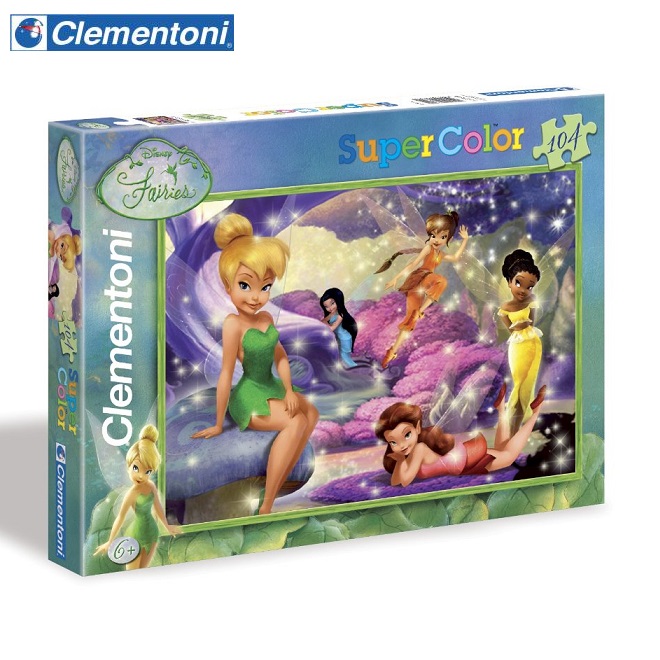 Clementoni -  104  Disney Fairies 27640