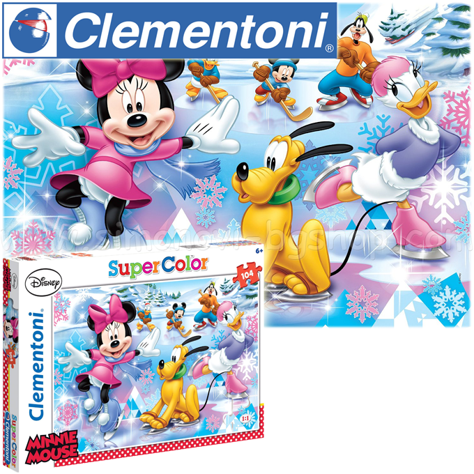 *Clementoni   104. Minnie Sport 27953