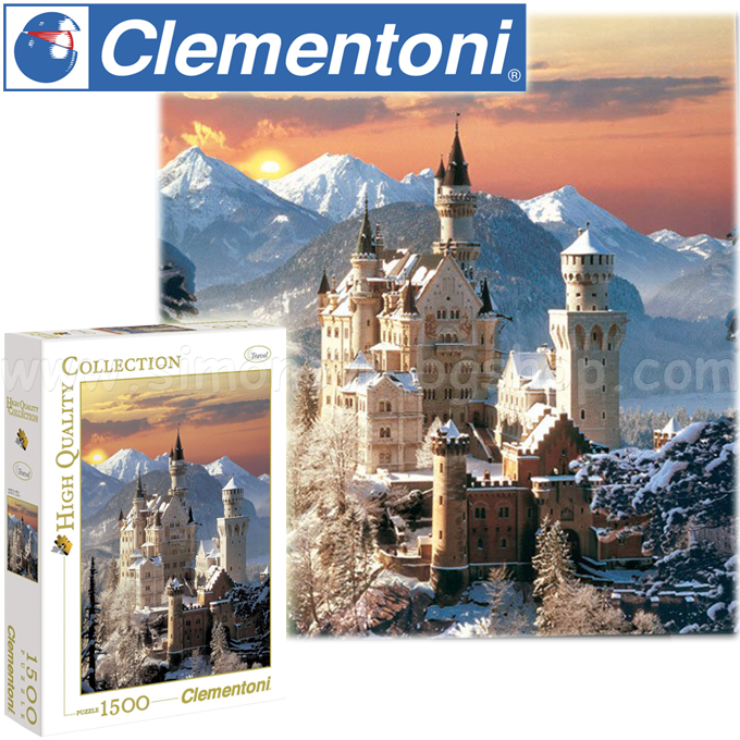 *Clementoni High Quality Collection  1500. Nuschwanstein 31925