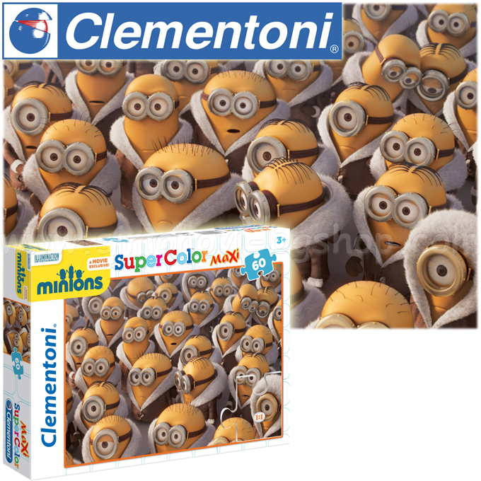 * Clementoni Copii Puzzle 60ch. Minions 8411
