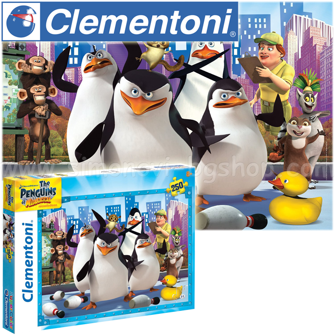 *Clementoni   250. The Penguins of Madagascar 29727
