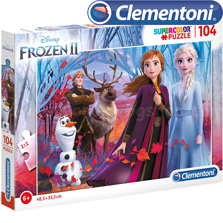 *Clementoni Frozen 2    104 .   27274