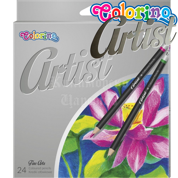Colorino Artist Цветни моливи 24 цвята 65221 Colorino Artist Цветни моливи 24 цвята 65221