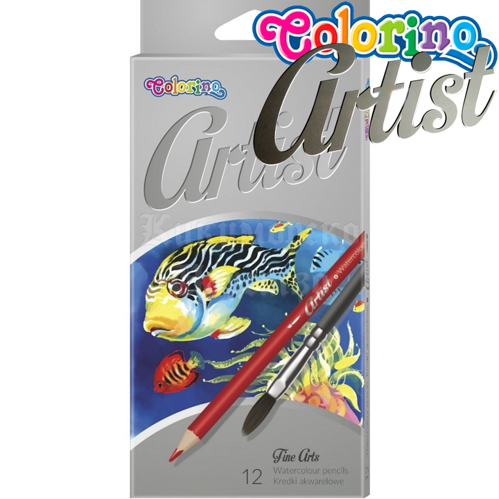 Colorino Artist Акварелни моливи 12 цвята 65528 Colorino Artist Акварелни моливи 12 цвята 65528