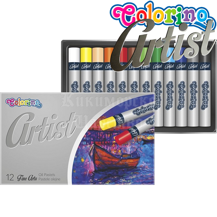 Colorino Artist Маслени пастели 12 цвята 65702 Colorino Artist Маслени пастели 12 цвята 65702