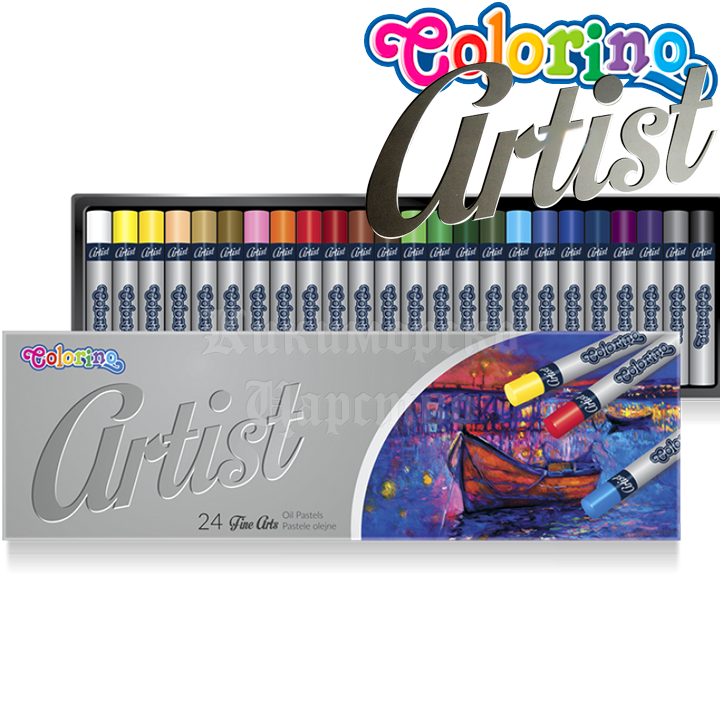 Colorino Artist Маслени пастели 24 цвята 65719 Colorino Artist Маслени пастели 24 цвята 65719