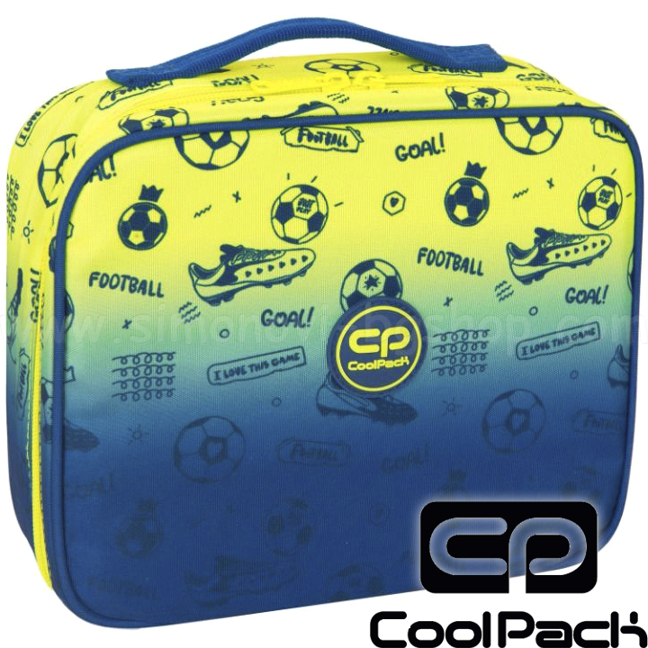 2023 Cool Pack Cooler Bag Чанта за храна Football 2T F104339