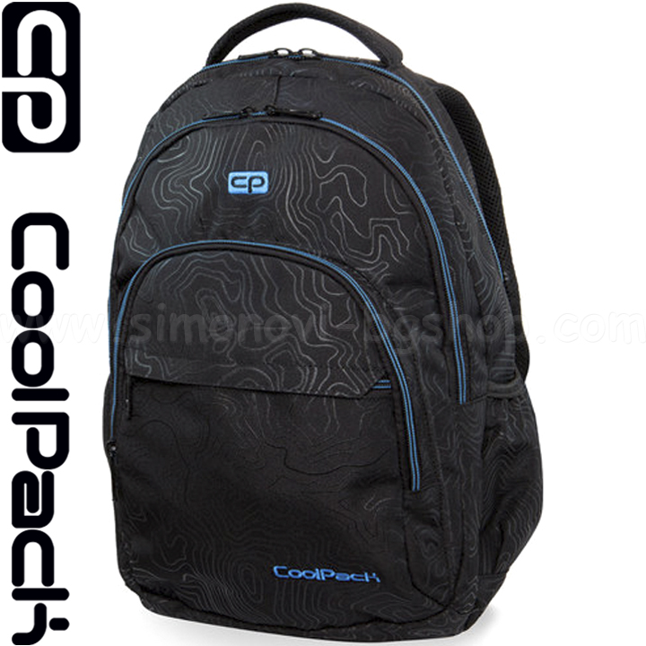 Cool Pack Basic Plus Ученическа раница Topography Blue B03003 Cool Pack Basic Plus Ученическа раница Topography Blue B03003