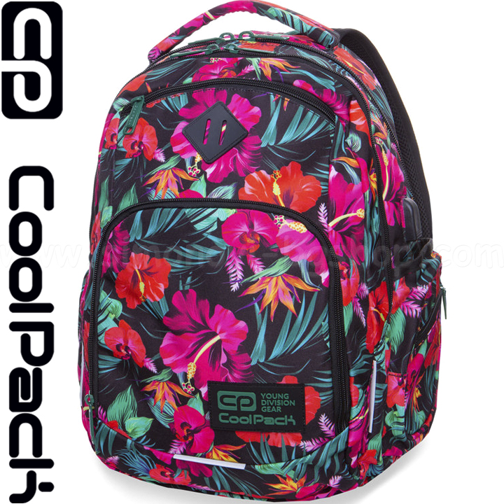 Cool Pack Break USB Ученическа раница Maui Dream B24039 Cool Pack Break USB Ученическа раница Maui Dream B24039