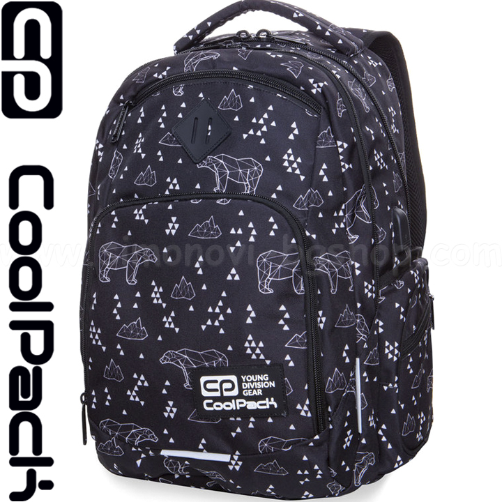 Cool Pack Break USB Ученическа раница Polar Bears B24051 Cool Pack Break USB Ученическа раница Polar Bears B24051