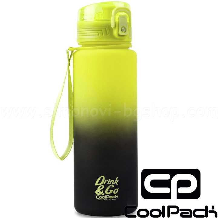 * Cool Pack Бутилка за вода 600мл Brisk Gradient Lemon 56414CP