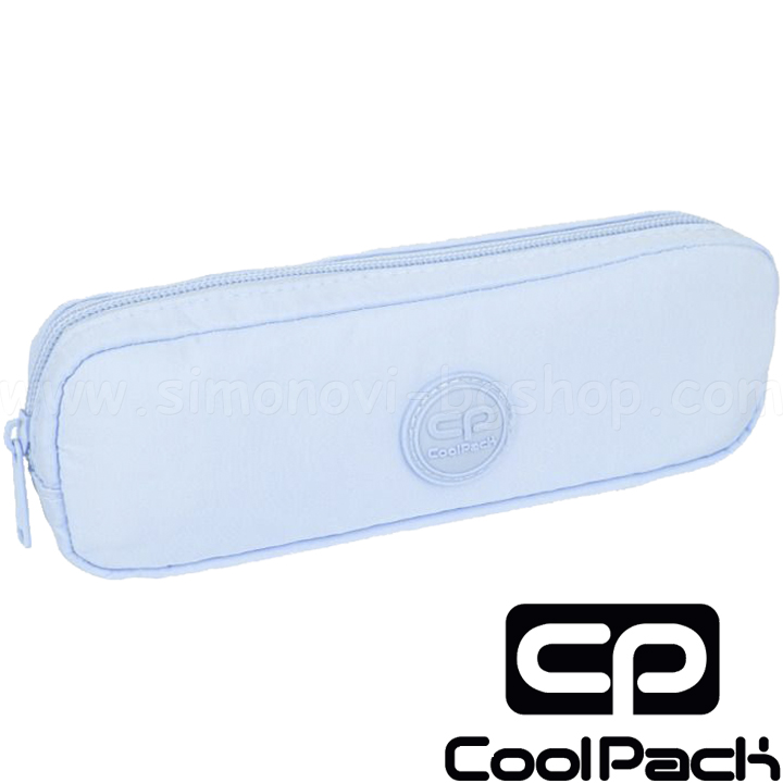 2024 Cool Pack Deck Single Zip Toiletry Bag Powder Blue F071646