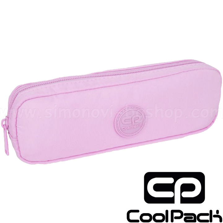 2024 Cool Pack Deck Single Zip Toiletry Bag Powder Pink F071647