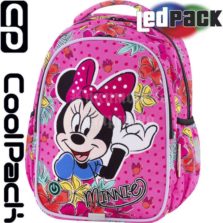 Cool Pack LED Joy S Minnie Tropical B47301 School Backpack