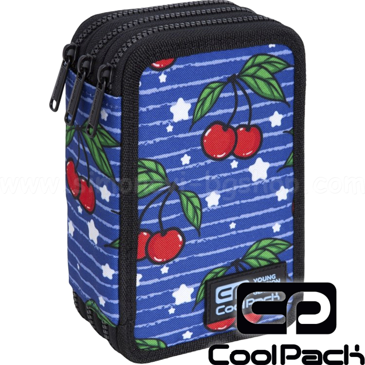 2020 Cool Pack Jumper 3 Пълен несесер с 3 ципа Cherries C67238 2020 Cool Pack Jumper 3 Пълен несесер с 3 ципа Cherries C67238