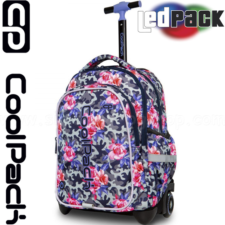 Cool Pack LED Lighting Junior Camo Roses A28209 Junior Backpack